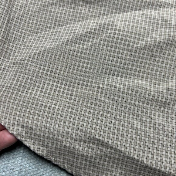 Puritan long sleeve button shirt polyester cotton blend plaid check men’s XL - Picture 7 of 7